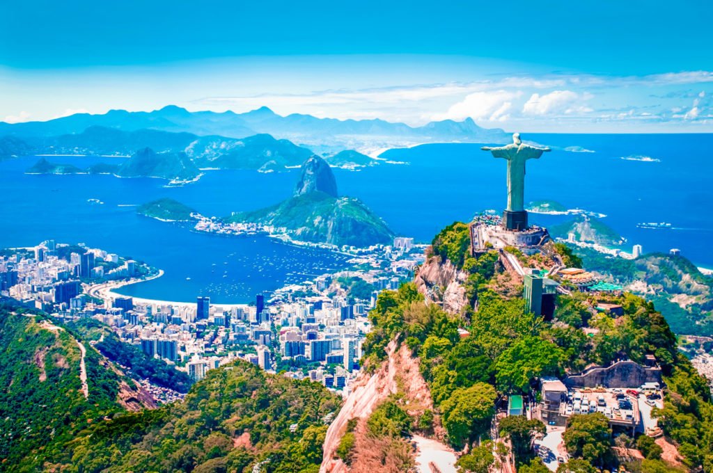 Brazil, Rio de Janeiro - Christ the Redeemer pra onde viajar