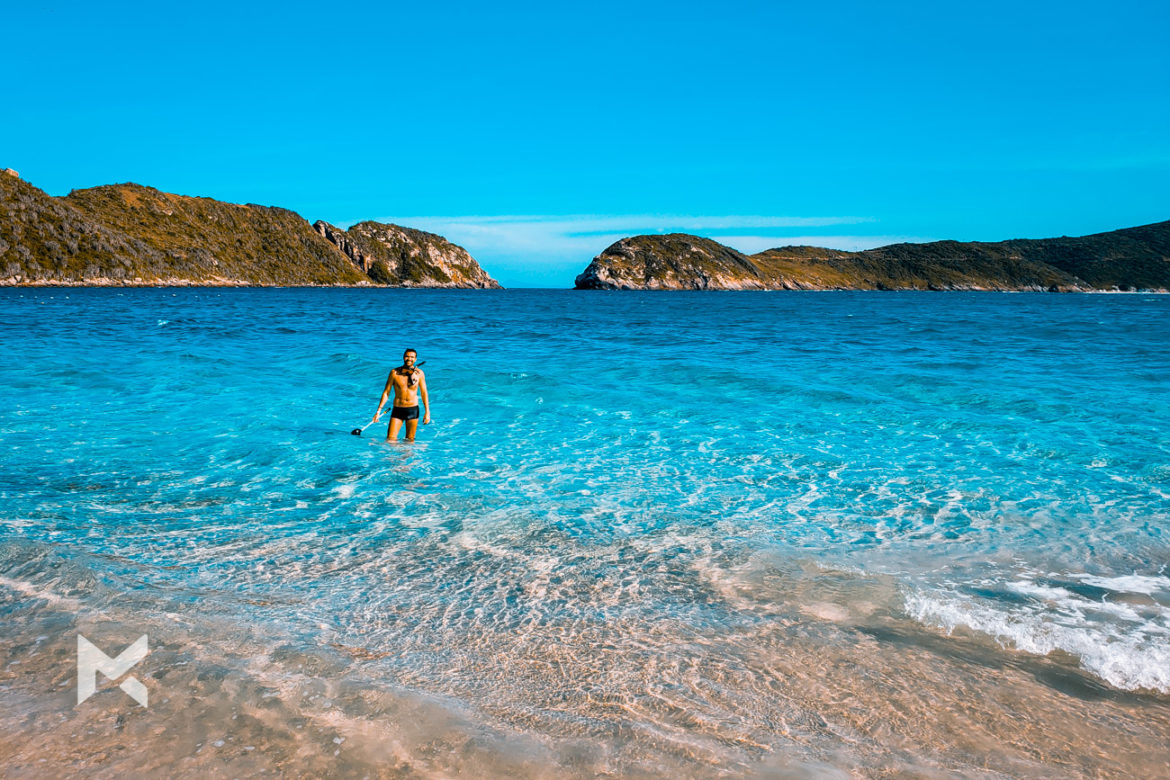 Praia do Farol em Arraial do Cabo