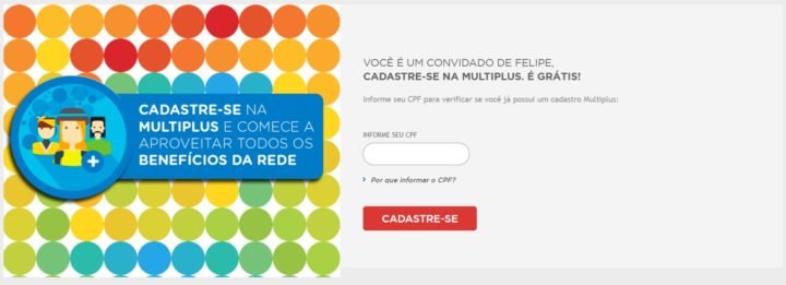 Cadastro Multiplus Milhas Aéreas