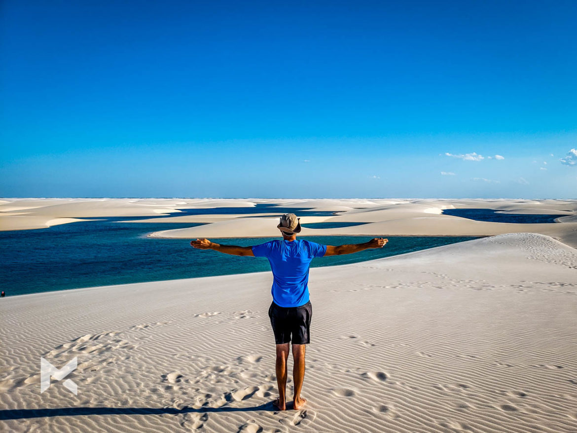 Lagoa das Emendadas Santo Amaro Lençóis Maranhenses