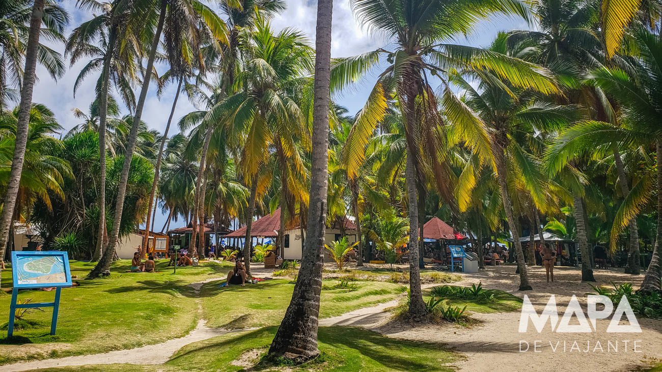 Ilha de Johnny Cay em San Andres