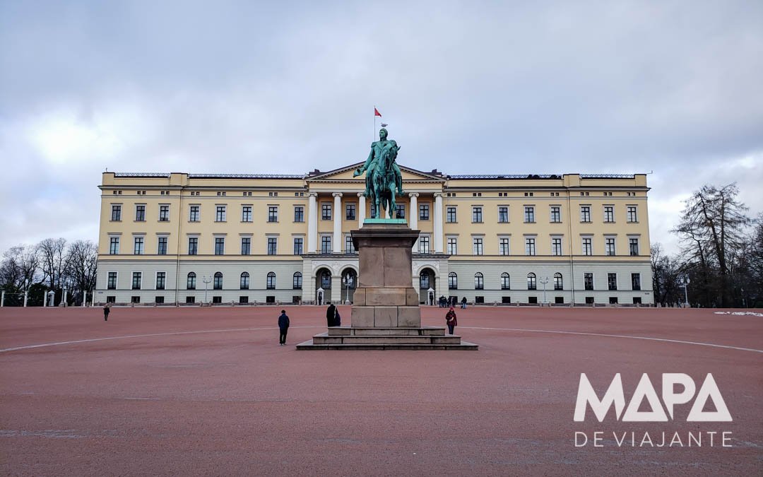 Palácio Real em Oslo Noruega