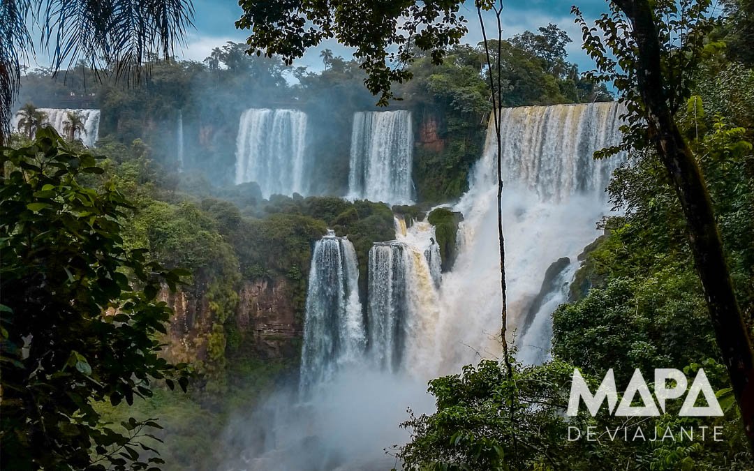 Cataratas de Foz do Iguaçu Mapa de Viajante