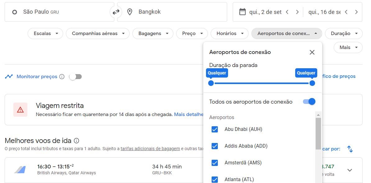 google flight layover stopover nonstop