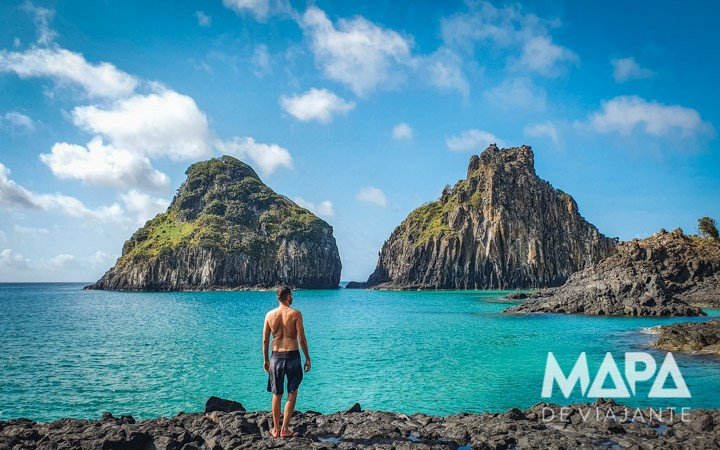 Baía dos Porcos Morro Dois irmãos Fernando de Noronha