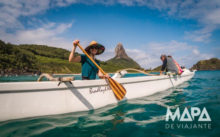 Canoa Havaiana Fernando de Noronha