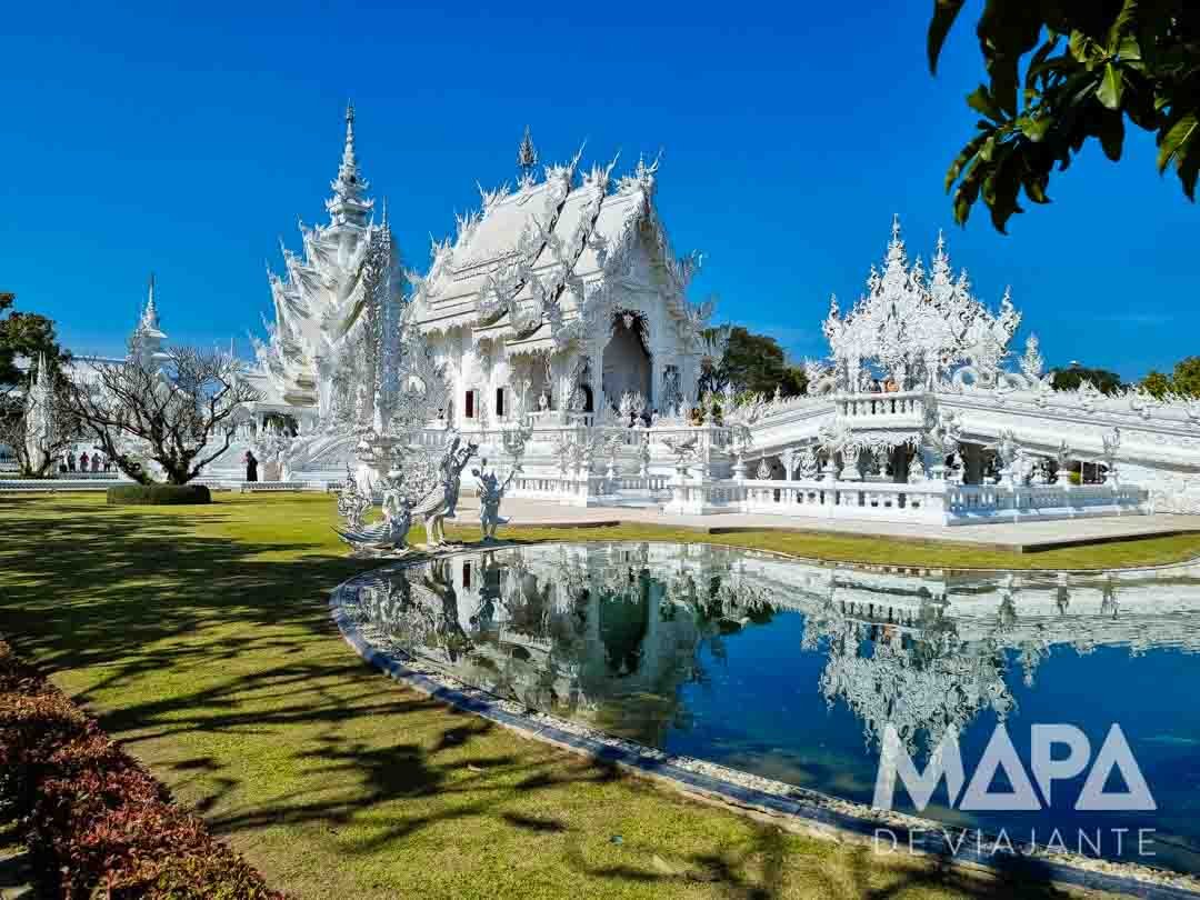 Templo Branco White Temple Wat Rong Khun Tailândia