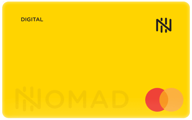 Cartão de Débito Internacional Nomad