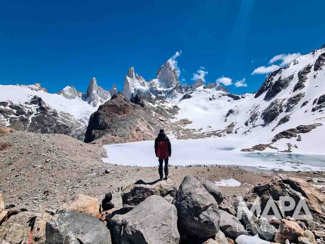 Trilha Trekking Laguna de Los Três El Chaltén Argentina Monte Fitz Roy Laguna Sucia Laguna Capri