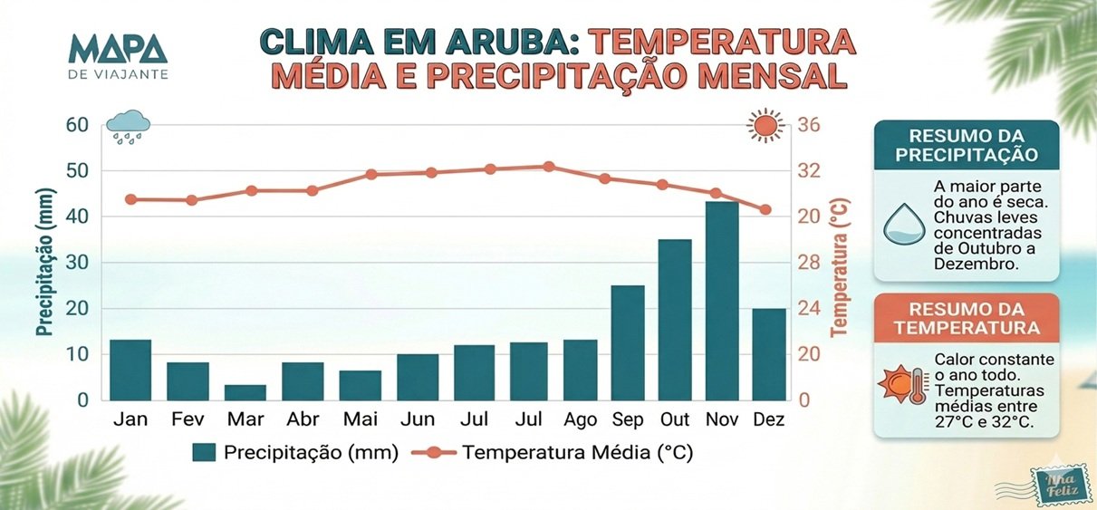 Clima em Aruba Quando ir para