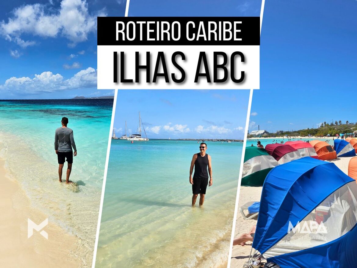 Ilhas ABC Roteiro Aruba Curaçao Bonaire Caribe