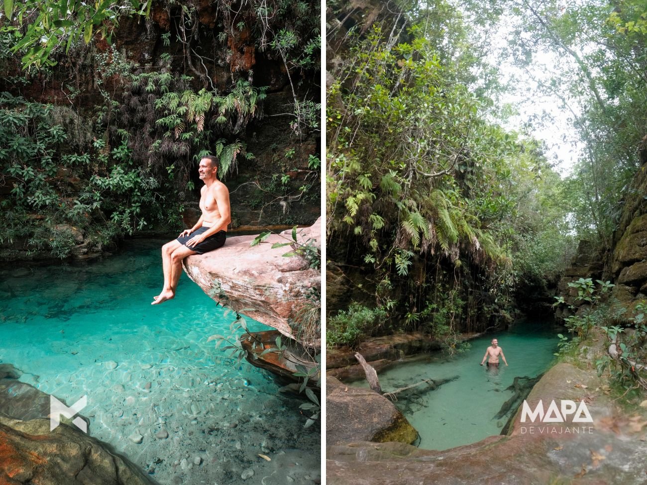 Barra do Garças Cachoeira Azul Recanto da Serra Cânion Poço Azul
