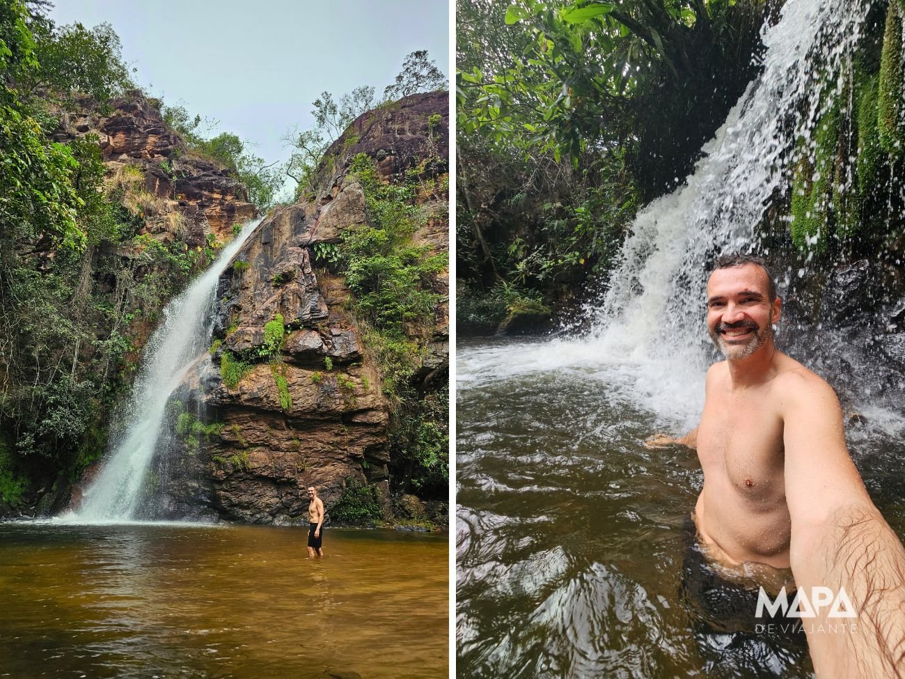Circuito de Cachoeiras Águas do Cerrado Chapada Véu de Noiva